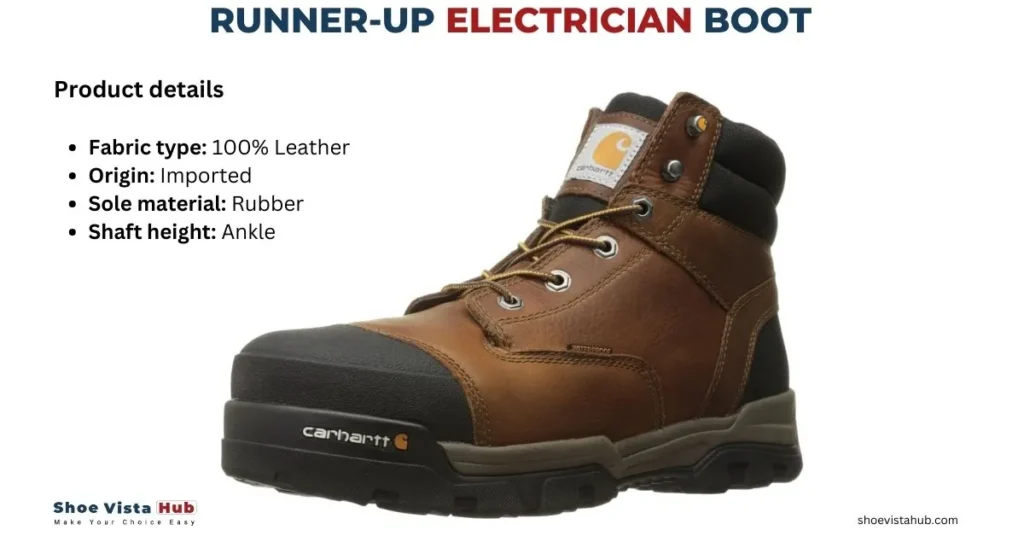 6 Best Boots for Electricians | Buying Guide - ShoeVistaHub